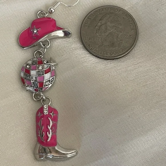 Disco Cowgirl Earrings - Picture 2 of 4